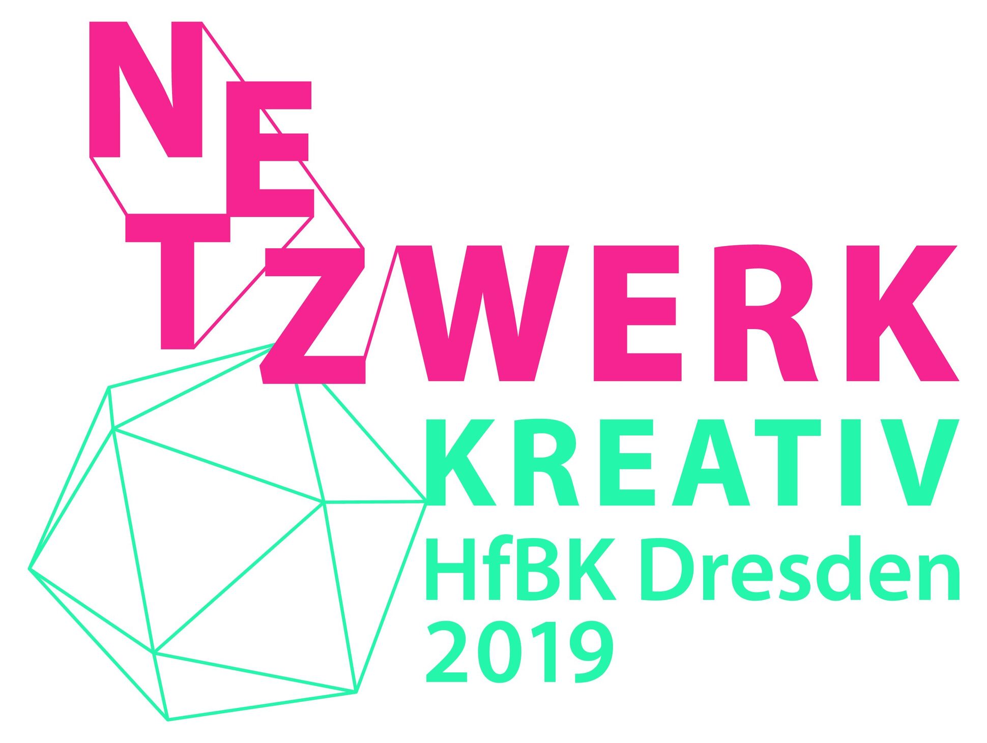 Logo Netzwerk Kreativ | HfBK Dresden 2019 Logo Netzwerk Kreativ | HfBK Dresden 2019