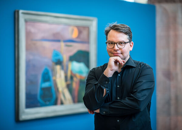 Portrait des Kurators Frédéric Bußmann