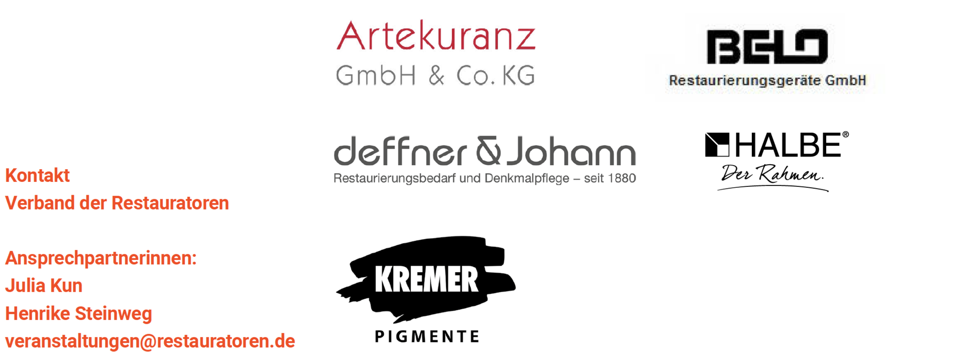 Logos der Partner Logos der Partner