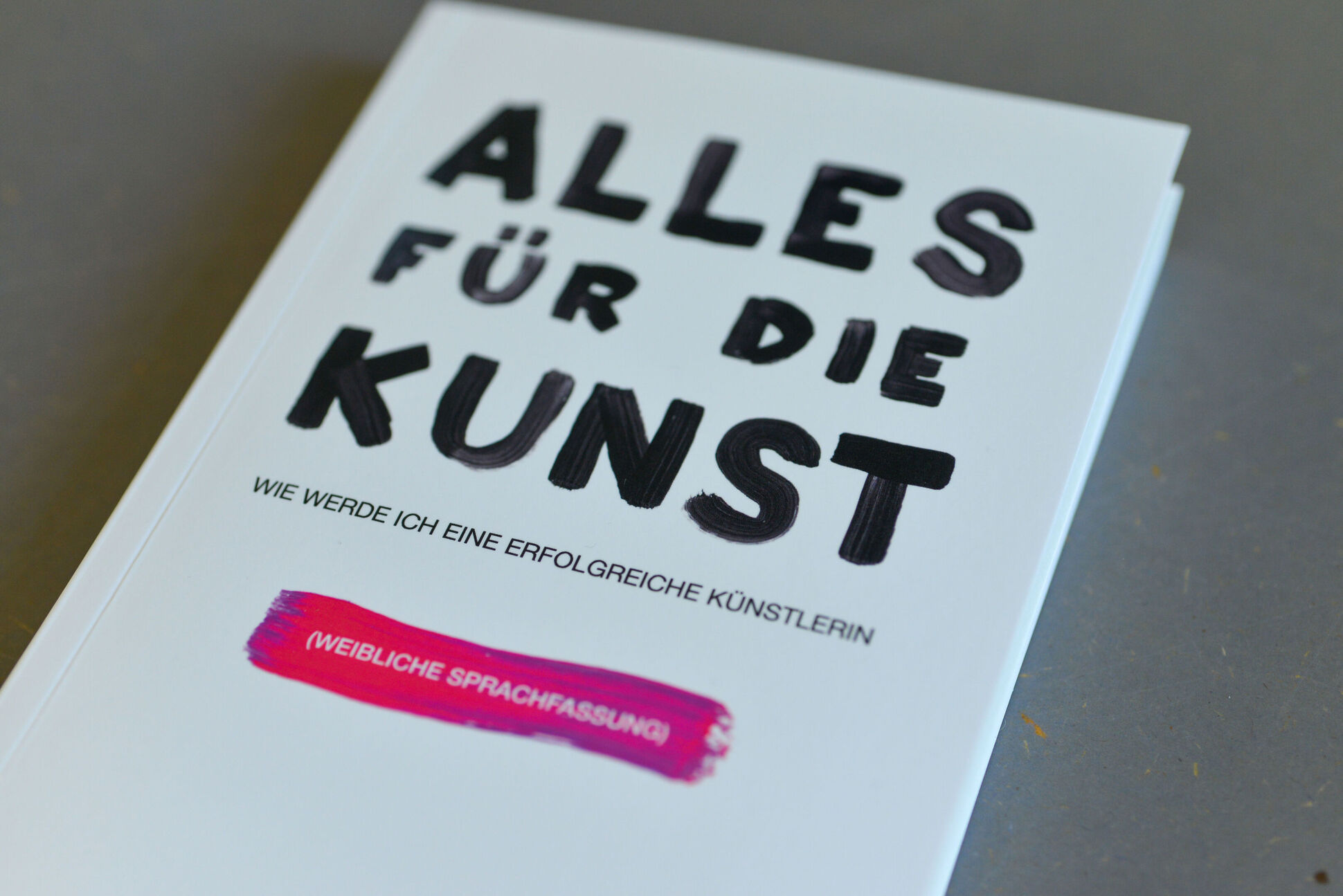 Buchcover "Alles für die Kunst"