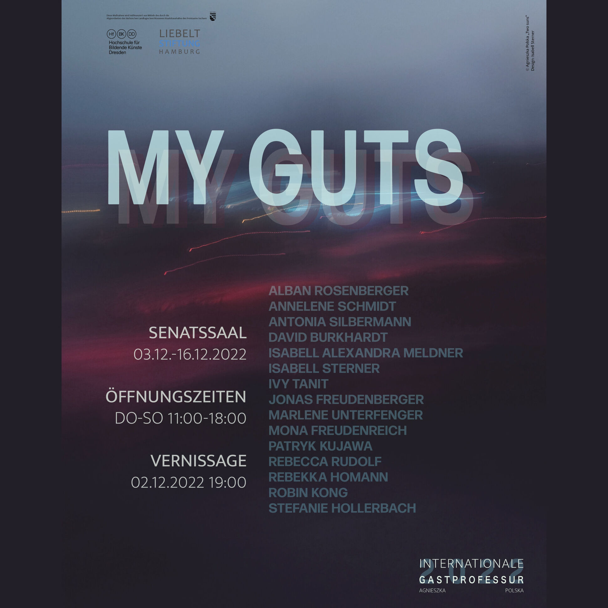 Poster dunkel mit weißem Titel Poster dunkel mit weißem Titel