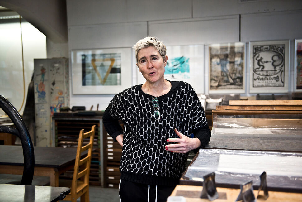Foto von Cornelia Renz in Grafikwerkstatt Dresden