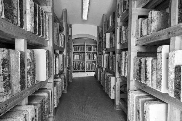 Gang der Lithowerkstatt Dresden