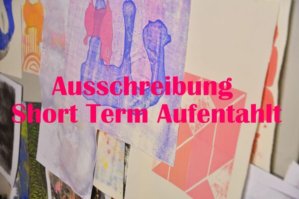 Ausschreibung Short Term Workshops Flyer