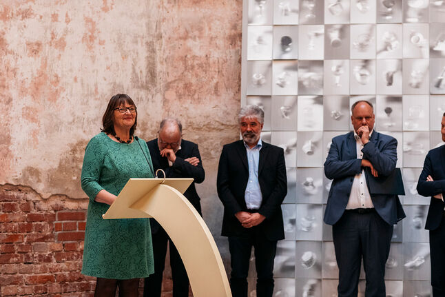 Foto Redebeitrag von Anke Stahl, DAAD