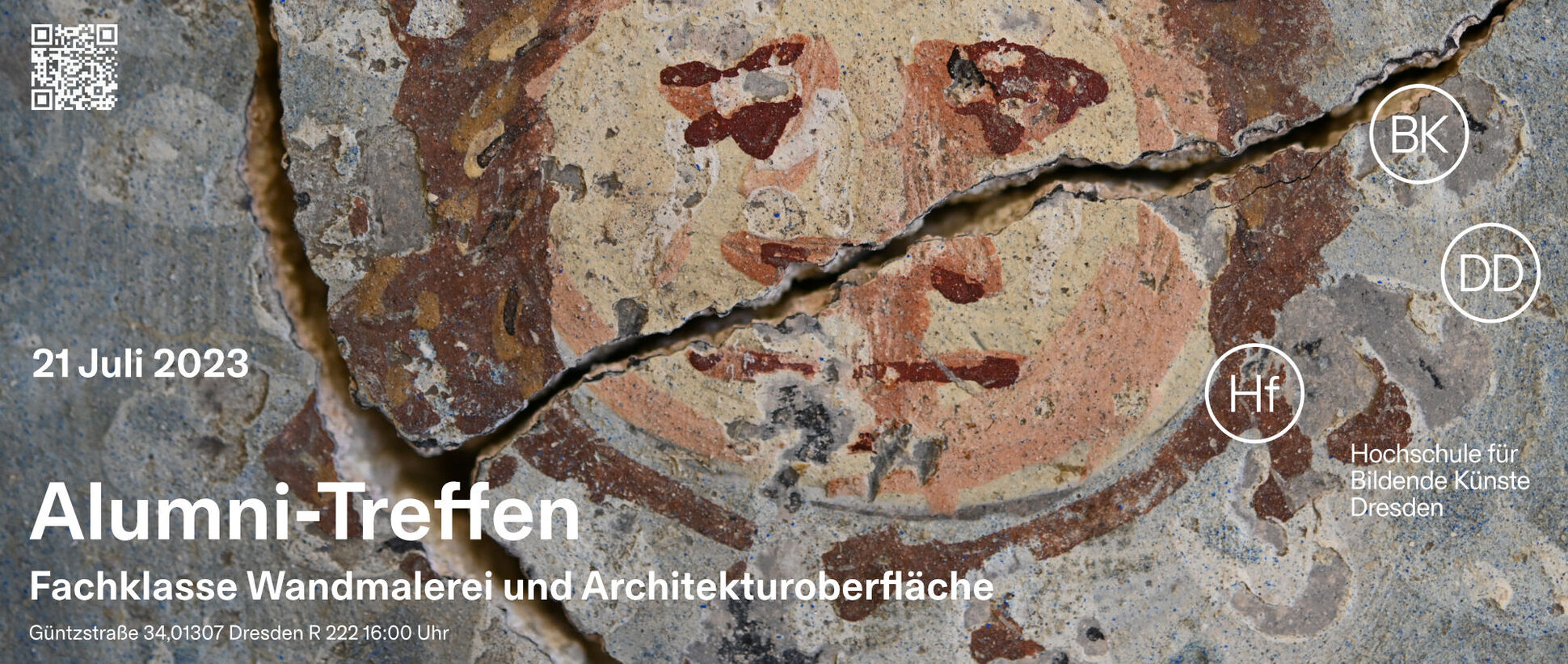 Bild einer historischen Wandmalerei