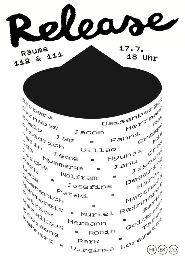 Schwarz-weiß plakat