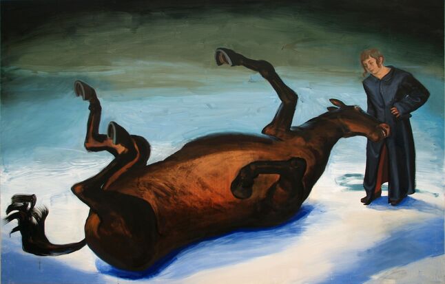 Am Anfang, Öl auf Leinwand, 190 x 290 cm, 2013 Am Anfang, Öl auf Leinwand, 190 x 290 cm, 2013