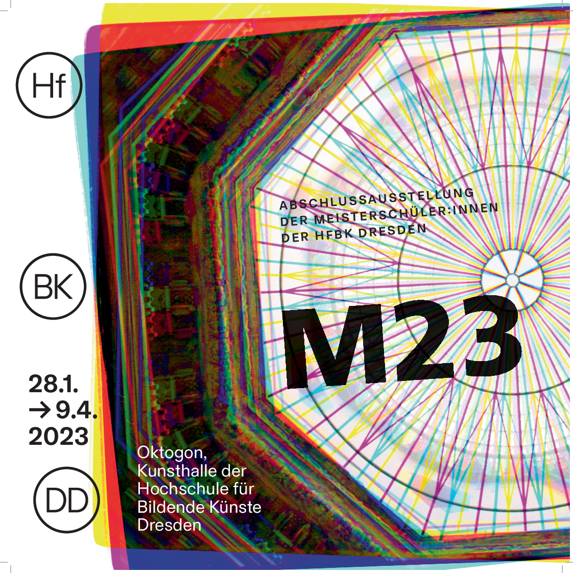 Bild der Oktogon Kuppel von innen als Flyer