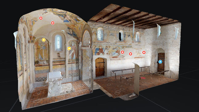 Johanneskapelle in Pürgg, Steiermark, Österreich