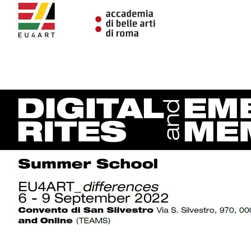 DIGITAL RITES and EMBODIED MEMORIES