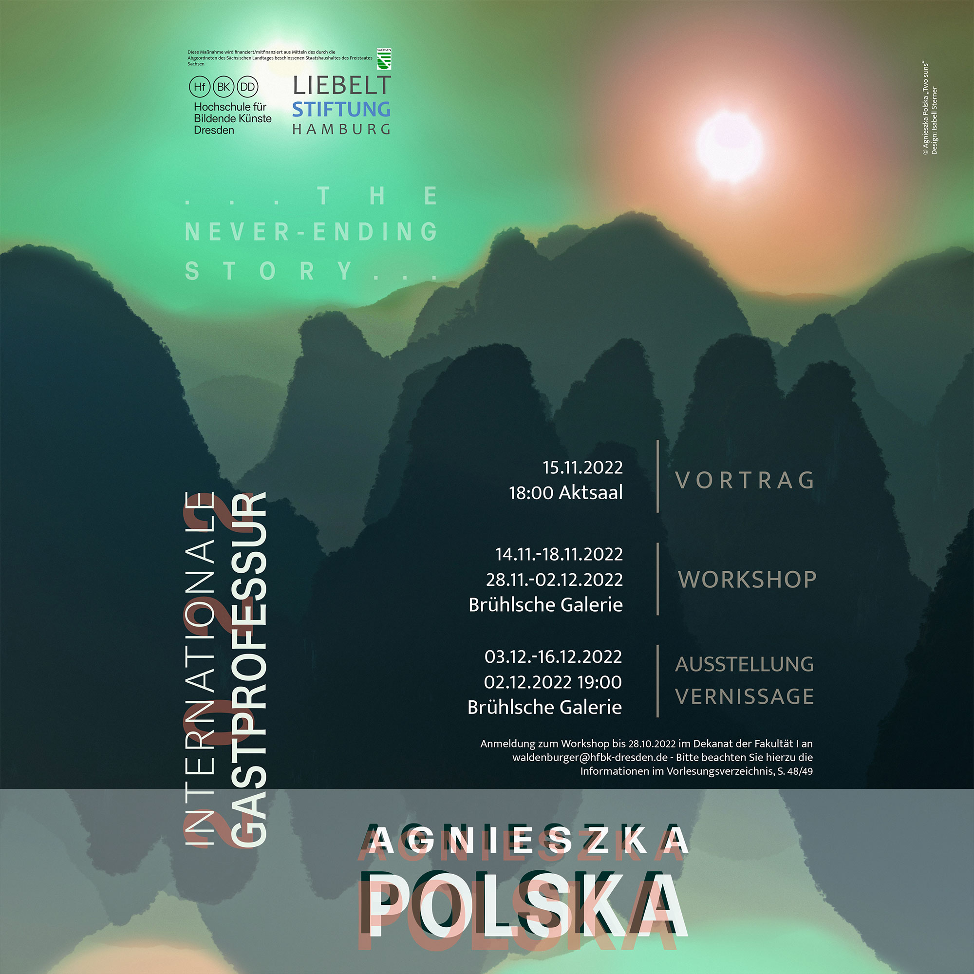 Plakat zur Veranstaltung