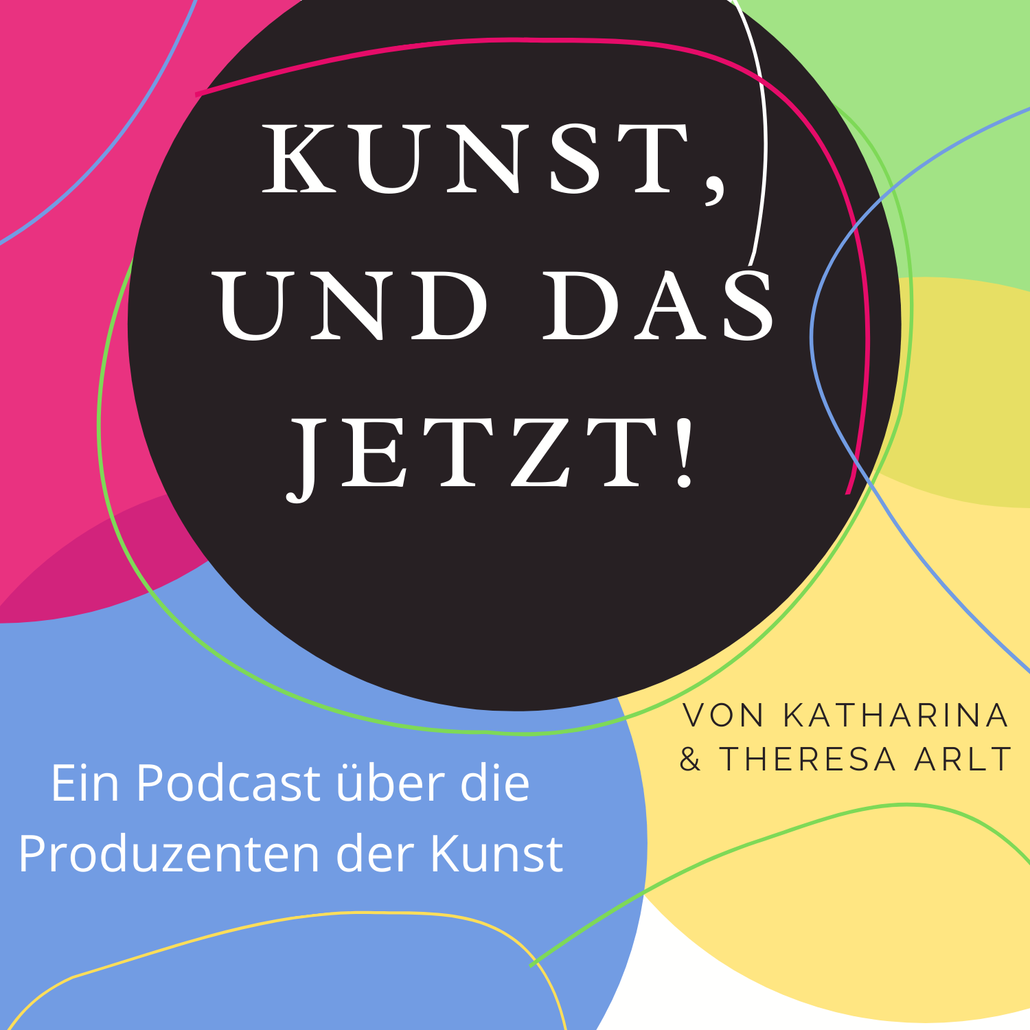 Logo Podcast Kunst und das Jetzt Logo Podcast Kunst und das Jetzt