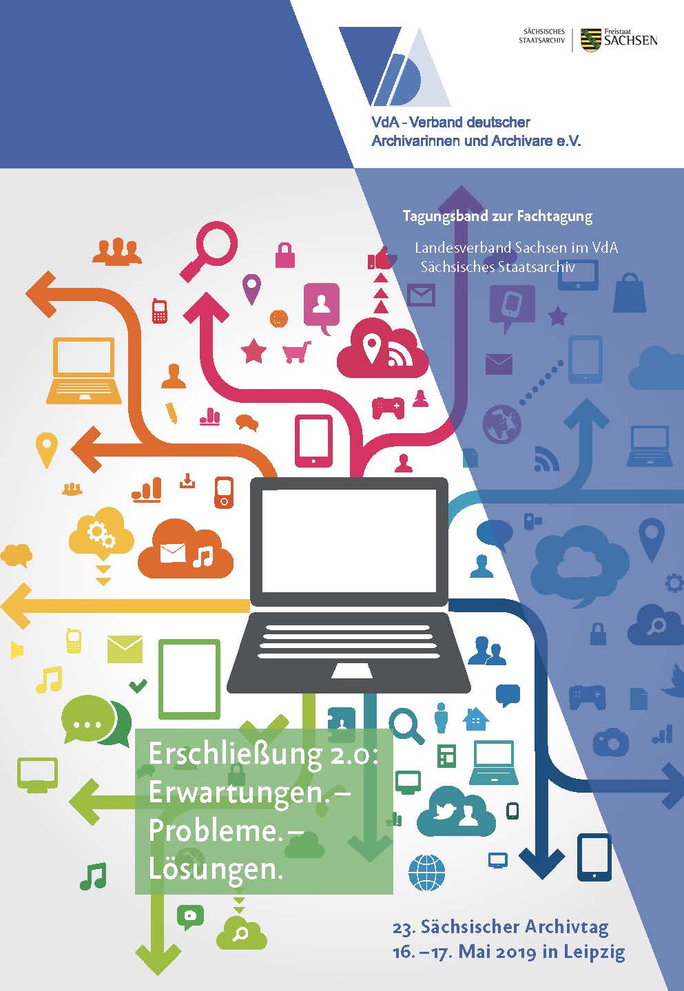 Titelbild Tagungsbroschüre 23. Archivtag