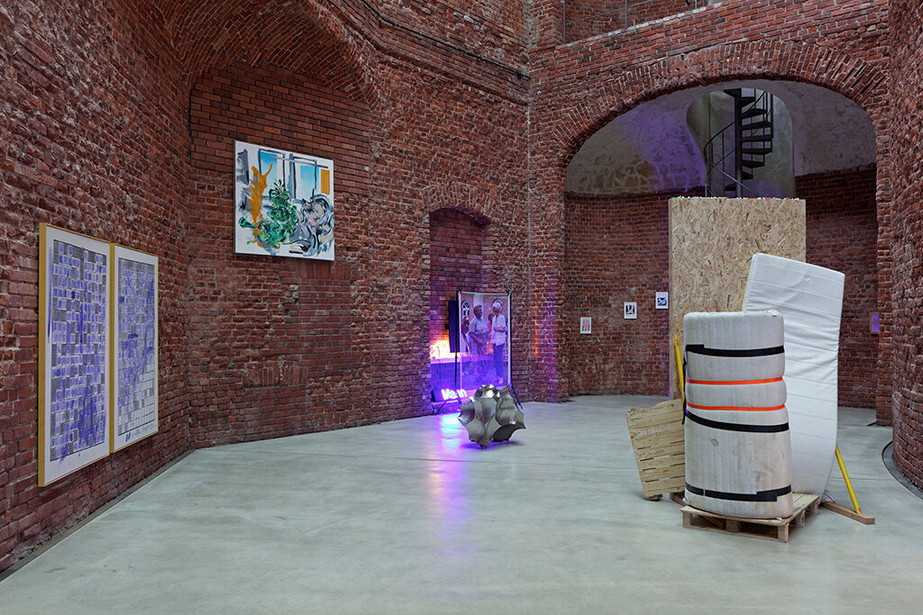 [Translate to English:] Existenz Spuren © Andreas Seeliger | Ausstellungsansicht