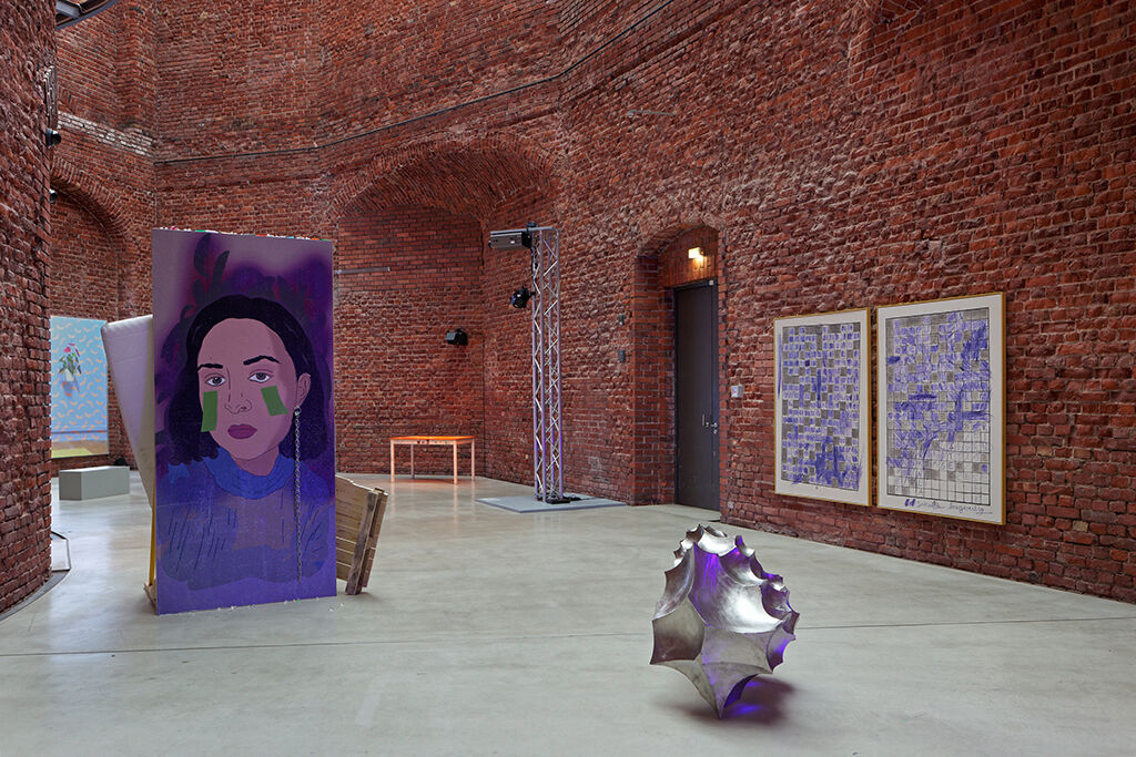 [Translate to English:] Existenz Spuren © Andreas Seeliger | Ausstellungsansicht