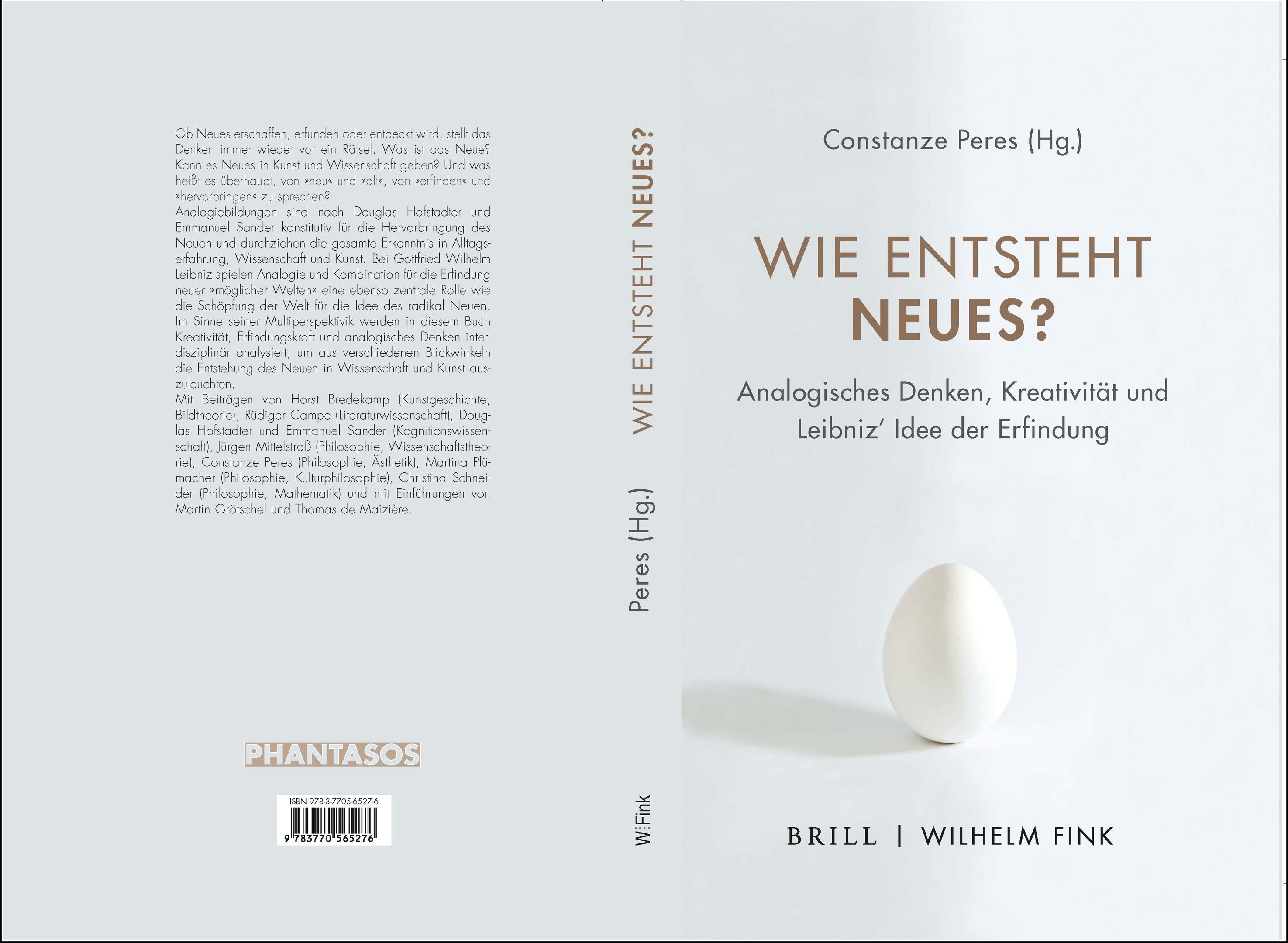 Constanze Peres (Hg.), Wie entsteht Neues?