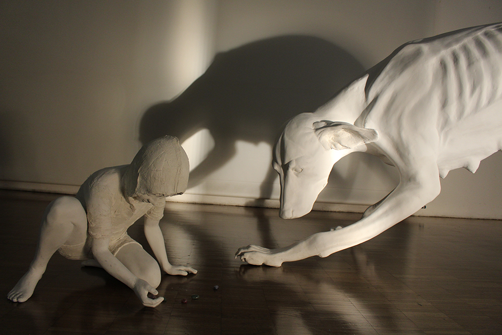 Theaterplastik - Diplom Hund Theaterplastik - Diplom Hund