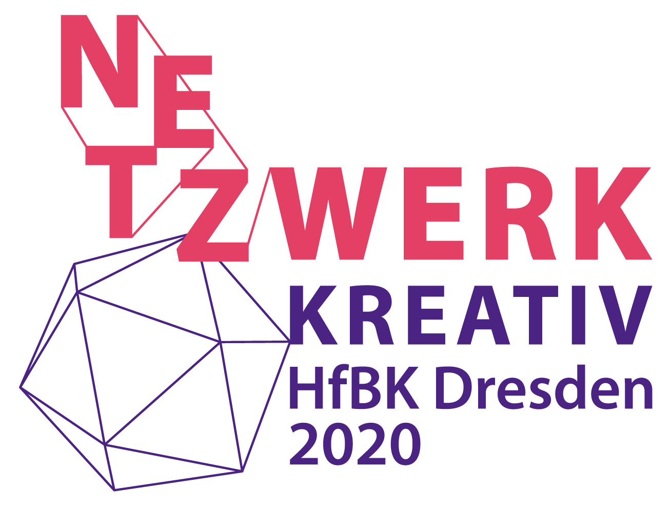 Logo Netzwerk Kreativ | HfBK Dresden 2020 Logo Netzwerk Kreativ | HfBK Dresden 2020