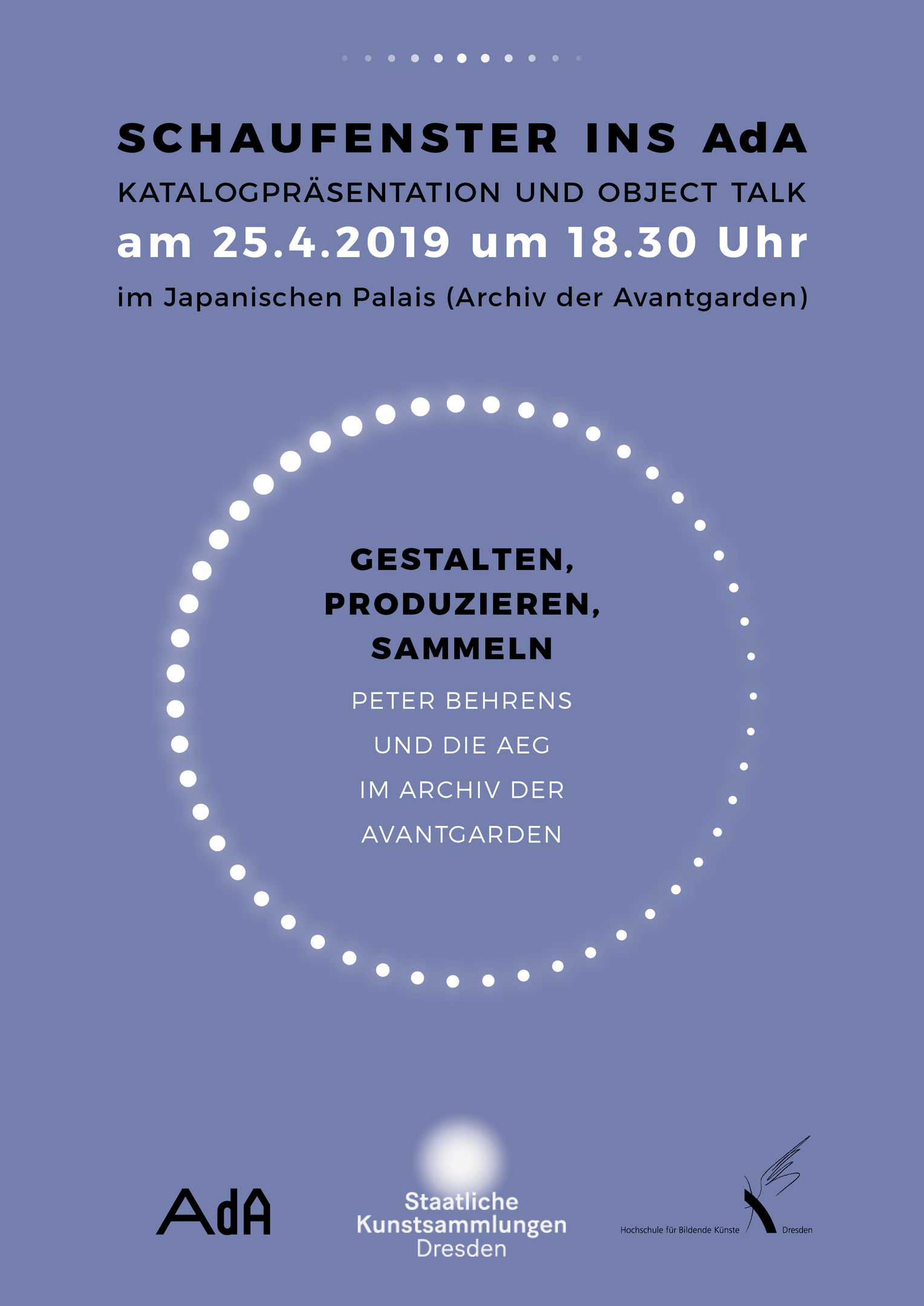 Plakat zur Veranstaltung