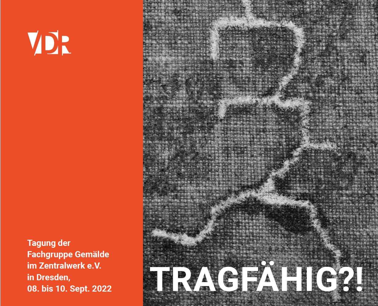 Flyer in orange zur Tagung