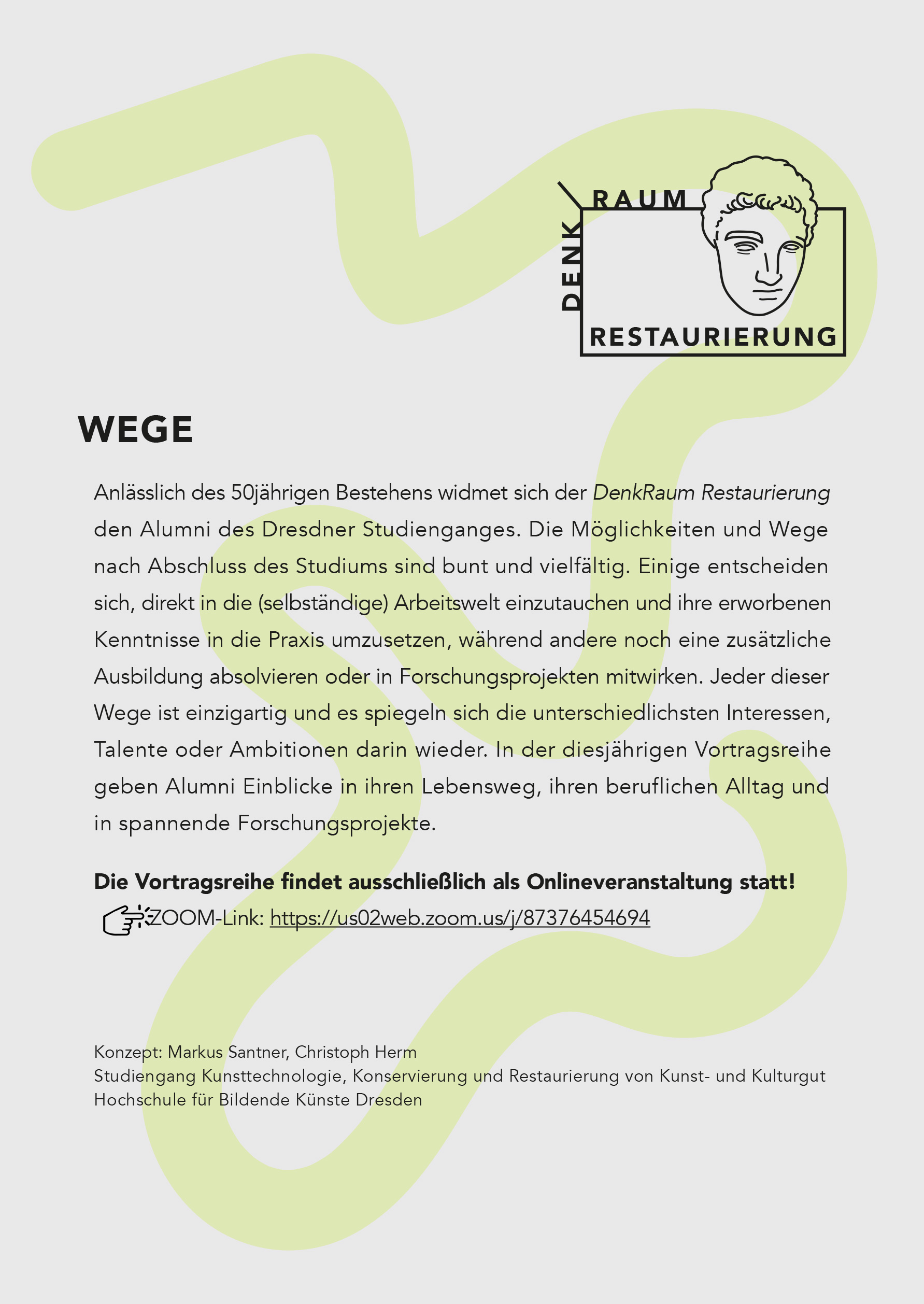 Flyer mit Intro zur Ringvorlesung